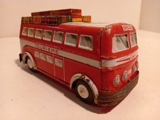 Joustra 2010 Autobus Tourisme rouge bagages toit mecanique tole 1/32