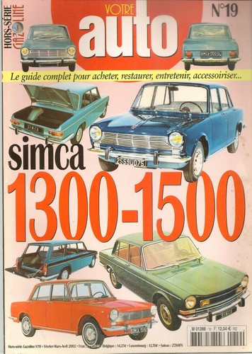 Gazoline simca 1300 - hs,