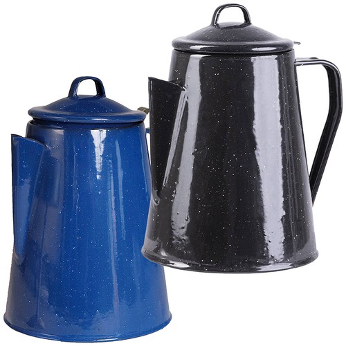 Pot café émail western - de,
