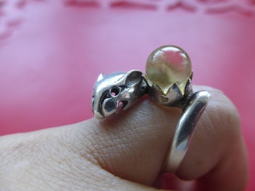 Bague argent poinçon - bague,