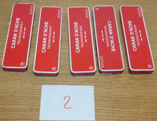 vintage LOT 5 BOITE VIDE TROUSSE à Crayons CARAN D'ACHE TECHNOGRAPH swiss SUISSE