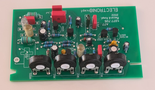 Record amplifier board for - record,