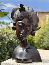 RARE STATUE SCULPTEE EBENE