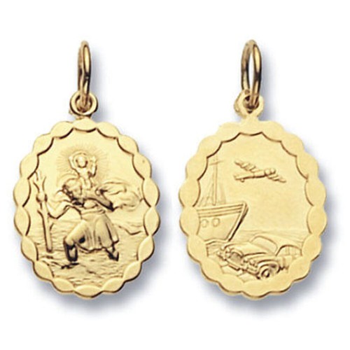 Pendentif saint christophe - saint,
