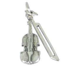 Violon archet argent - en,