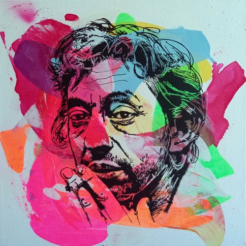 Pyb signed serge gainsbourg - pyb,