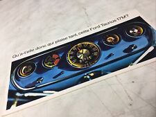 Ford Taunus 17M berline coupé break catalogue prospectus brochure publicité