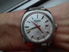 Duward AUTOMATIC DIVER 100M 1010 Vintage Collection (1960 S) NOS Montre Swiss H