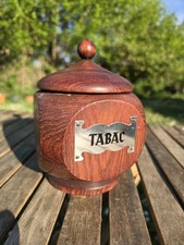 Ancien Pot à Tabac Vintage -