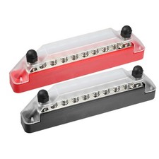 Kit 2 bloc distribution alimentation pour barre bus voiture camping-car 8 borne