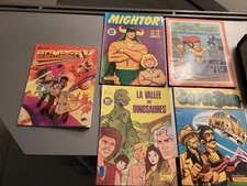 lot bd bomber x mightor supersouris superbug vallee des dinosaures télé junior