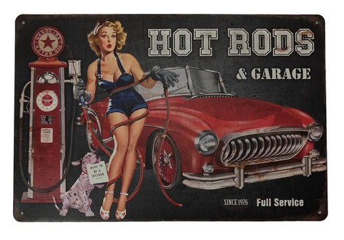 Plaque pin hot rods - rods, &