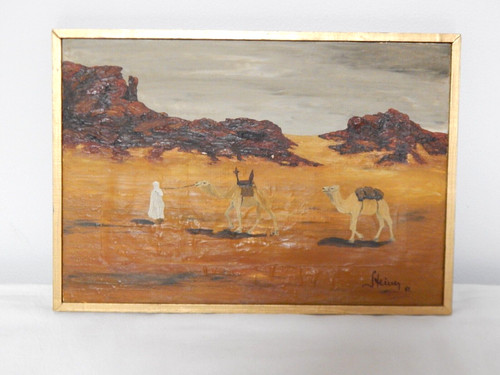 Ancien tableau huile sur - ancien,