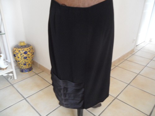 Moshino jupe noire taille - noire,