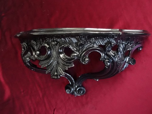 Console murale rouge baroque - murale,