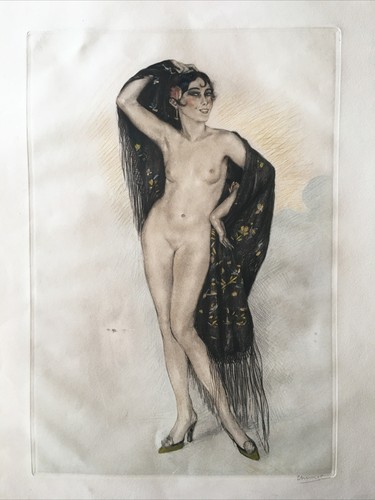 édouard chimot - « nu »,