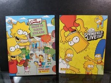 Lot 2 ALBUMS PANINI SIMPSONS