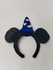 Disney Mickey Fantasia Magicien Serre Tête Déguisement Peluche Doudou Disneyland