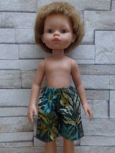 Bermuda short poupée garçon