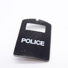 38245 Playmobil Bouclier Noir Forces Spéciales Police un peu usé
