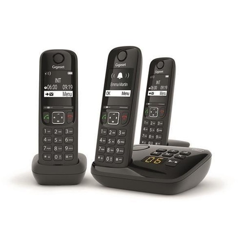 Gigaset as690 trio noir - gigaset,