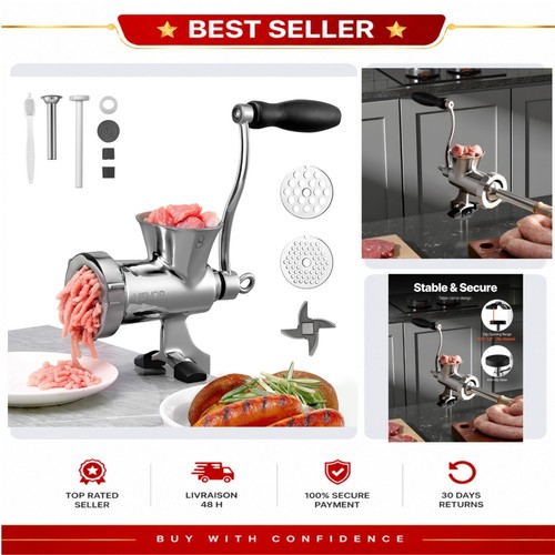 Hachoir viande manuel vevor - viande,