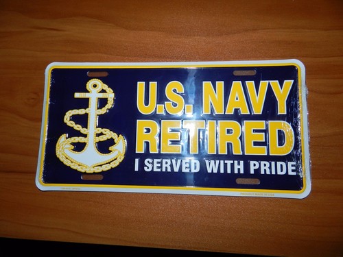Navy retired served - ,