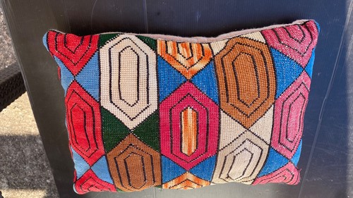 Ancien coussin tapisserie - coussin,