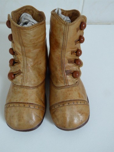 Ancienne paire bottines en - ancienne,