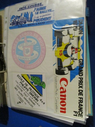 Lot autocollants sport auto - 4,