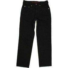 Joker Double Saddle Stitched  Homme Noir Straight Regular  Jeans W30 L30 (69136)