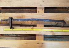 Ancien davier outil métier tonnelier serre joint maintien cercle fer tonneau