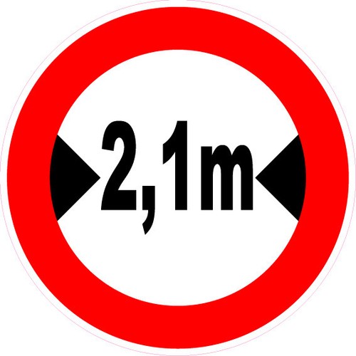 Largeur passage maximum - passage,