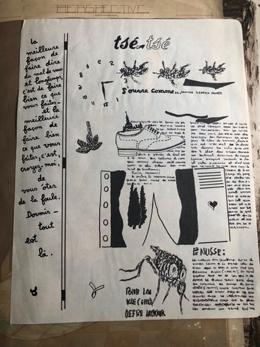 Dessin encre chine signé - dessin,