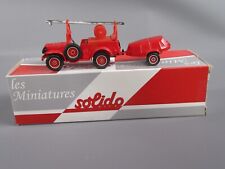 A843 Solido Dodge 4X4 SDS Loir et Cher Pompiers Moto Pompe Guinard + Boite