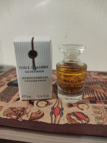 Miniature parfum voile ambre - miniature, d'ambre