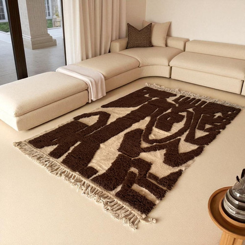 Tapis berbère marocain - , en