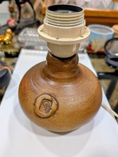 Pied De Lampe En Grès vintage