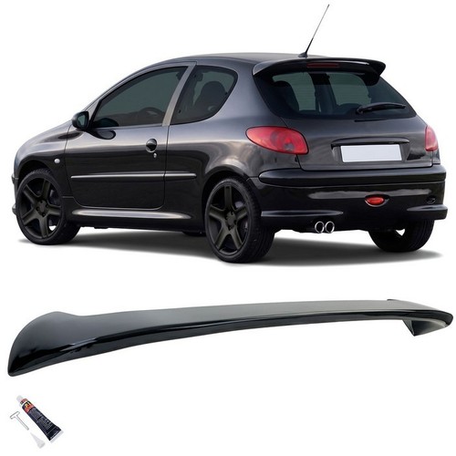 Aileron noir brillant pour
