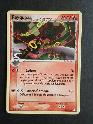 Carte pokémon rayquaza - carte, fr