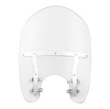 19" Windshield 49mm Clamps Fit
