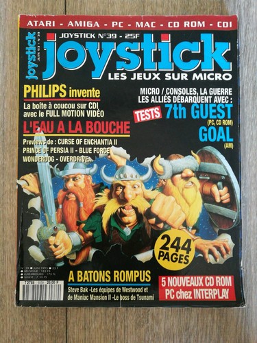 Joystick magazine juin - magazine, n°39