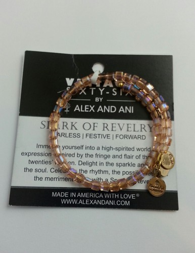 Alex and ani blush bangle - and,