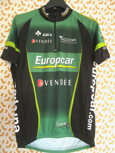 Maillot cycliste europcar - maillot,