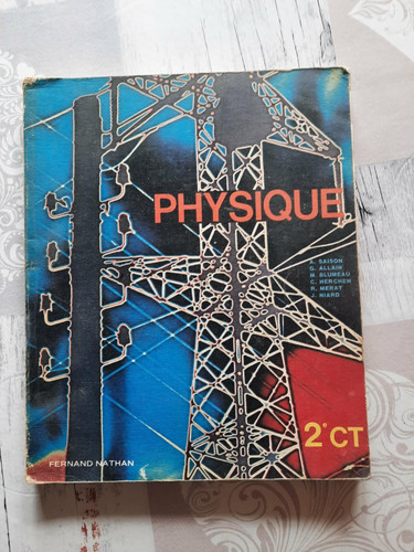 Vintage livre physique ct - livre,