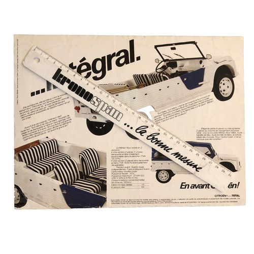 Citroën feuillet méhari - méhari, azur