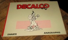 Joost Swarte - Livret Décalco - ANAGRAPHIS - Tbe - Complet - 1988