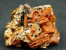 CROCOITE - DUNDAS, TASMANIE, AUSTRALIE - 3 x 2,5 cm - 9 g