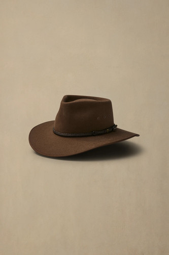 Akubra cattleman 62cm - , fawn