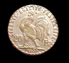 20 francs Coq  1907